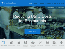 Tablet Screenshot of burtonenergygroup.com